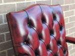 Chesterfield Ox Blood Chair - Image 9