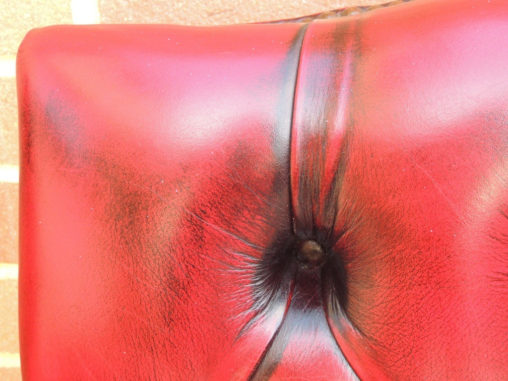 Chesterfield Ox Blood Chair - Image 11
