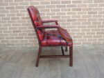 Chesterfield Ox Blood Chair - Image 7