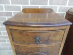 Queen Anne Walnut Bedside Cabinets - Image 15