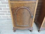 Queen Anne Walnut Bedside Cabinets - Image 16