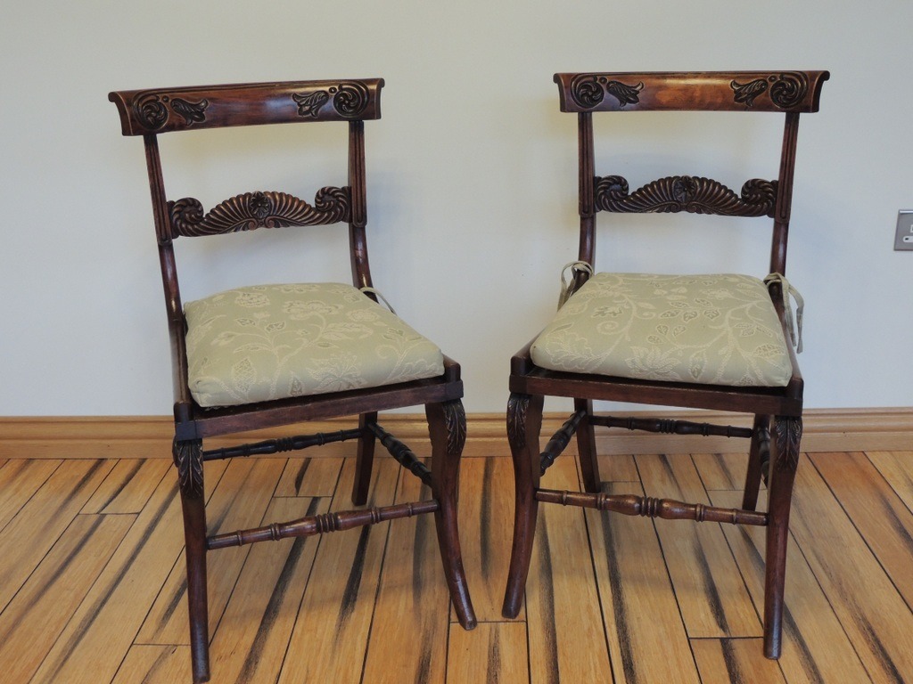 Pair of Regency Antique Chairs - Image 2