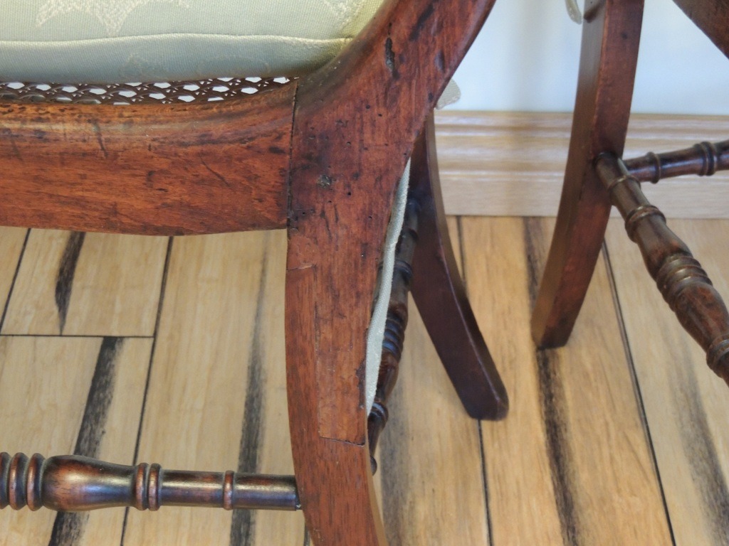 Pair of Regency Antique Chairs - Image 14