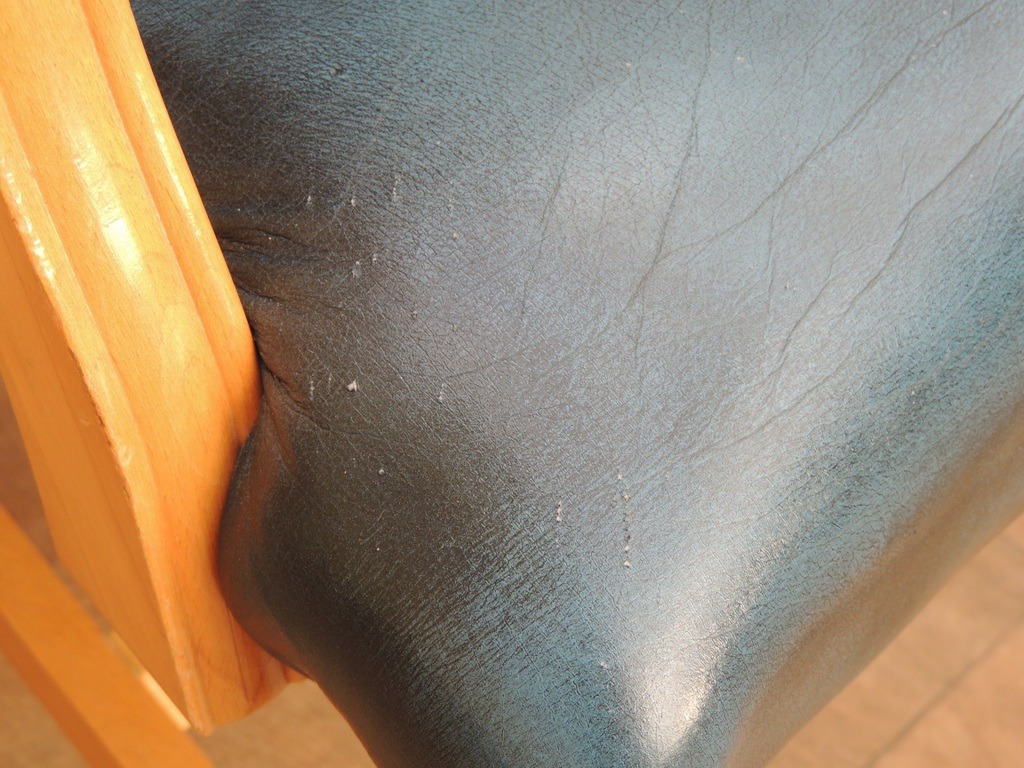 Chesterfield Antique Blue Carver Chair - Image 10