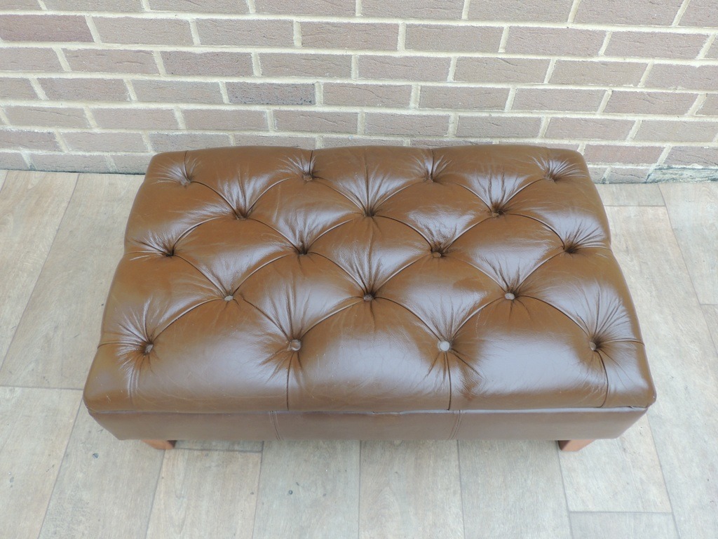 Marks and Spencer Chesterfield Ottoman Footstool - Image 3