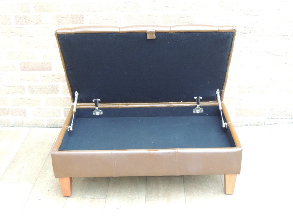 Marks and Spencer Chesterfield Ottoman Footstool - Image 4