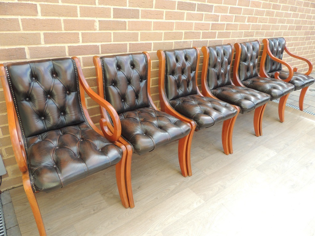 Chesterfield Dining Chairs - Image 2