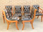 Chesterfield Dining Chairs - Image 6