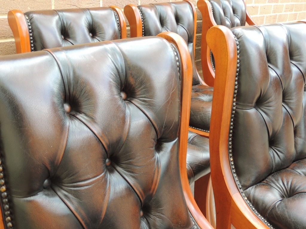 Chesterfield Dining Chairs - Image 8