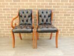 Chesterfield Dining Chairs - Image 11