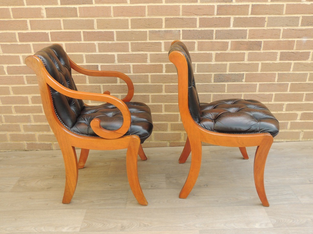 Chesterfield Dining Chairs - Image 14