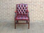 Chesterfield Ox Blood Chair