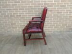 Chesterfield Ox Blood Chair - Image 5