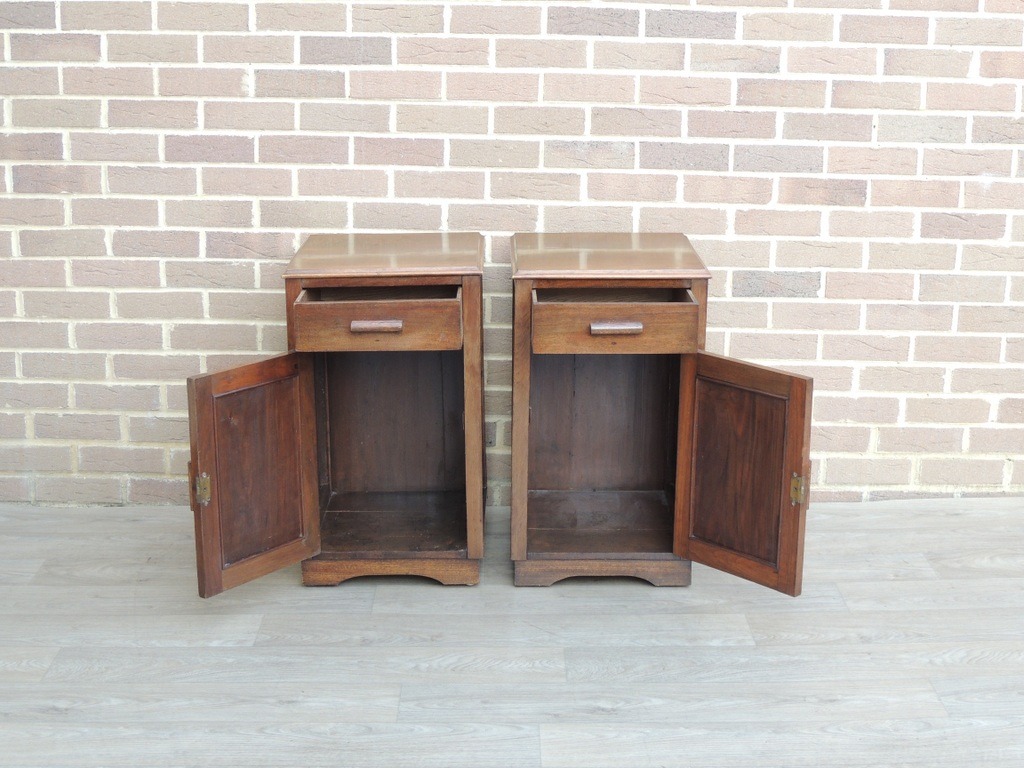 Pair of Vintage Bedside Cabinets - Image 4