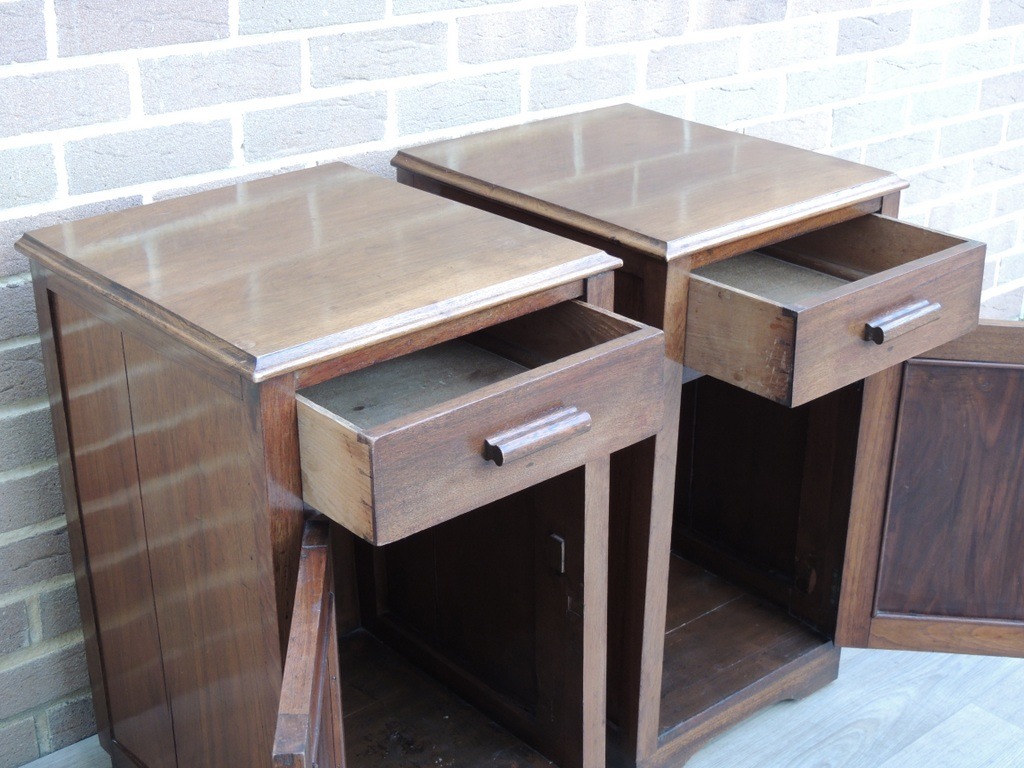 Pair of Vintage Bedside Cabinets - Image 6