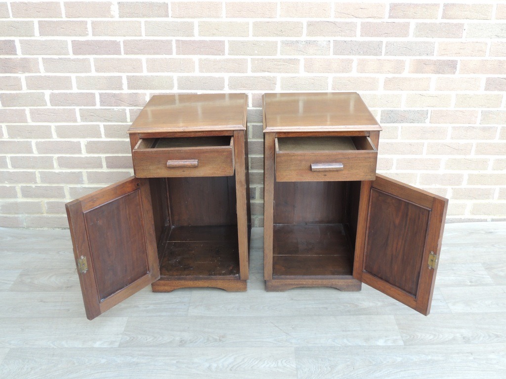 Pair of Vintage Bedside Cabinets - Image 7