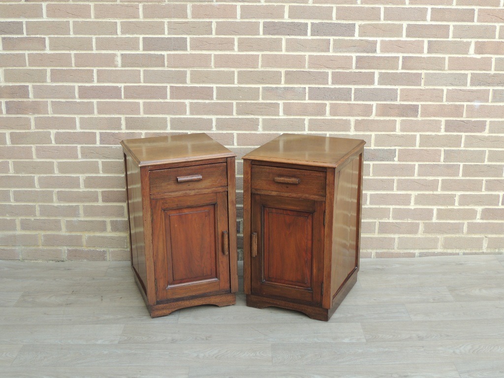 Pair of Vintage Bedside Cabinets - Image 12