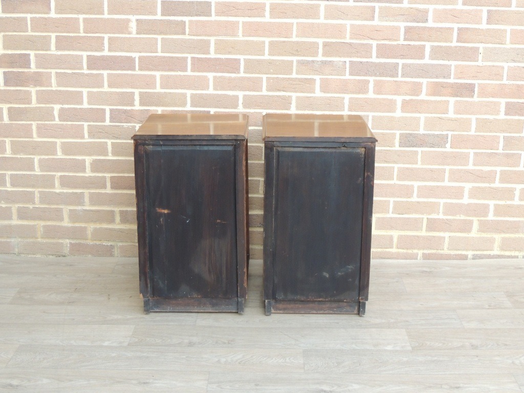 Pair of Vintage Bedside Cabinets - Image 14