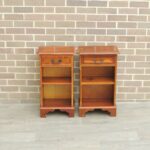 Pair of Burr Side Tables