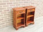 Pair of Burr Side Tables - Image 2