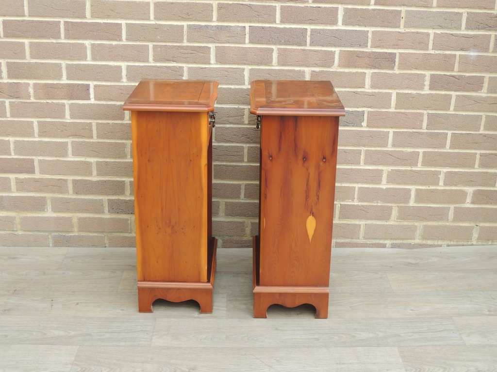 Pair of Burr Side Tables - Image 6