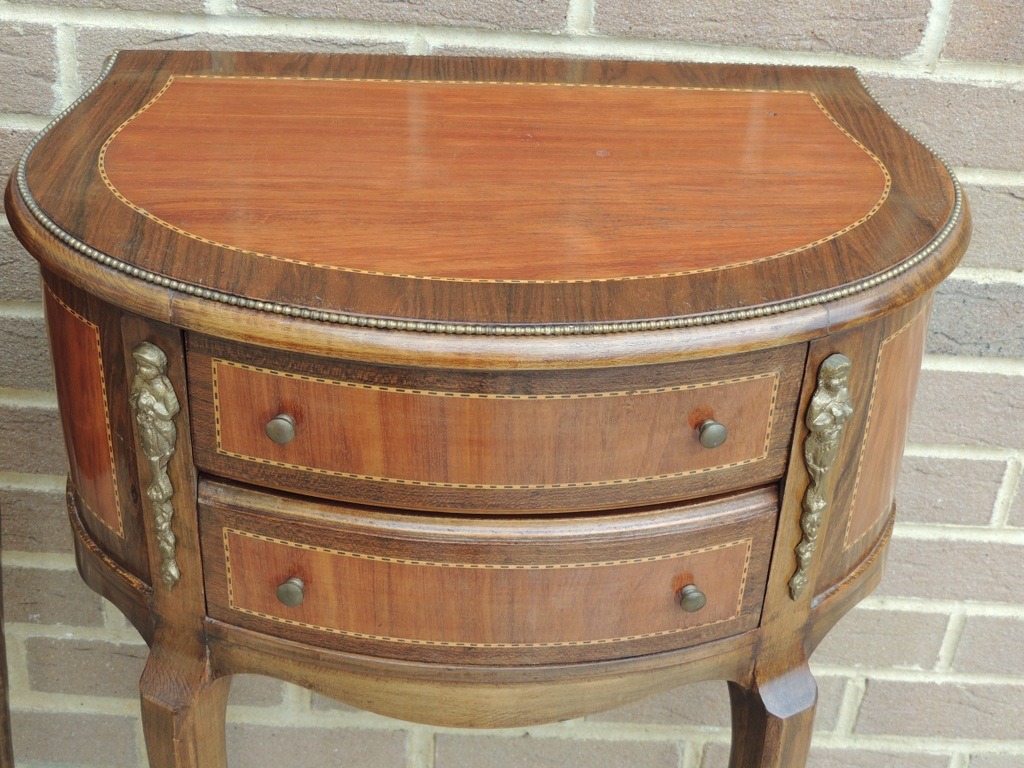 French Louis XV Bedside Tables - Image 14