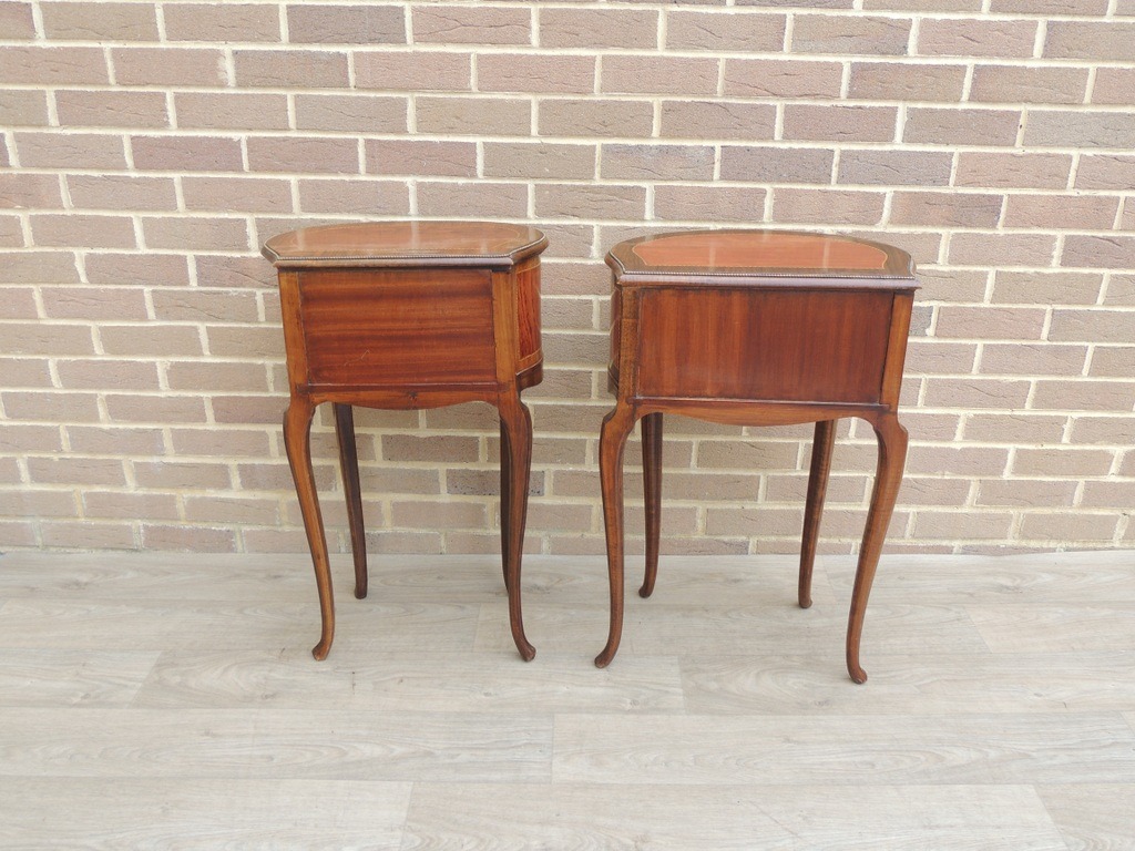 French Louis XV Bedside Tables - Image 17