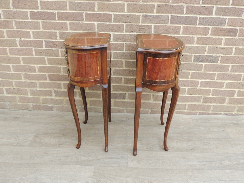 French Louis XV Bedside Tables - Image 18