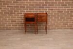 Pair of French Cherry Bedside Tables