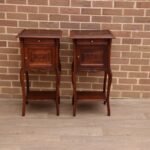 Pair of Antique Mahogany Bedside Tables