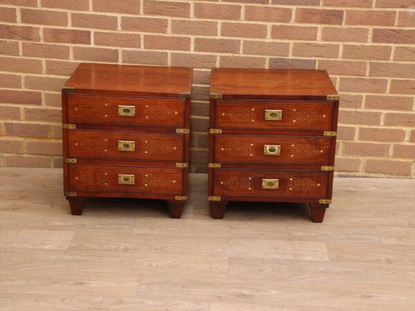 Campaign Bedside Chests