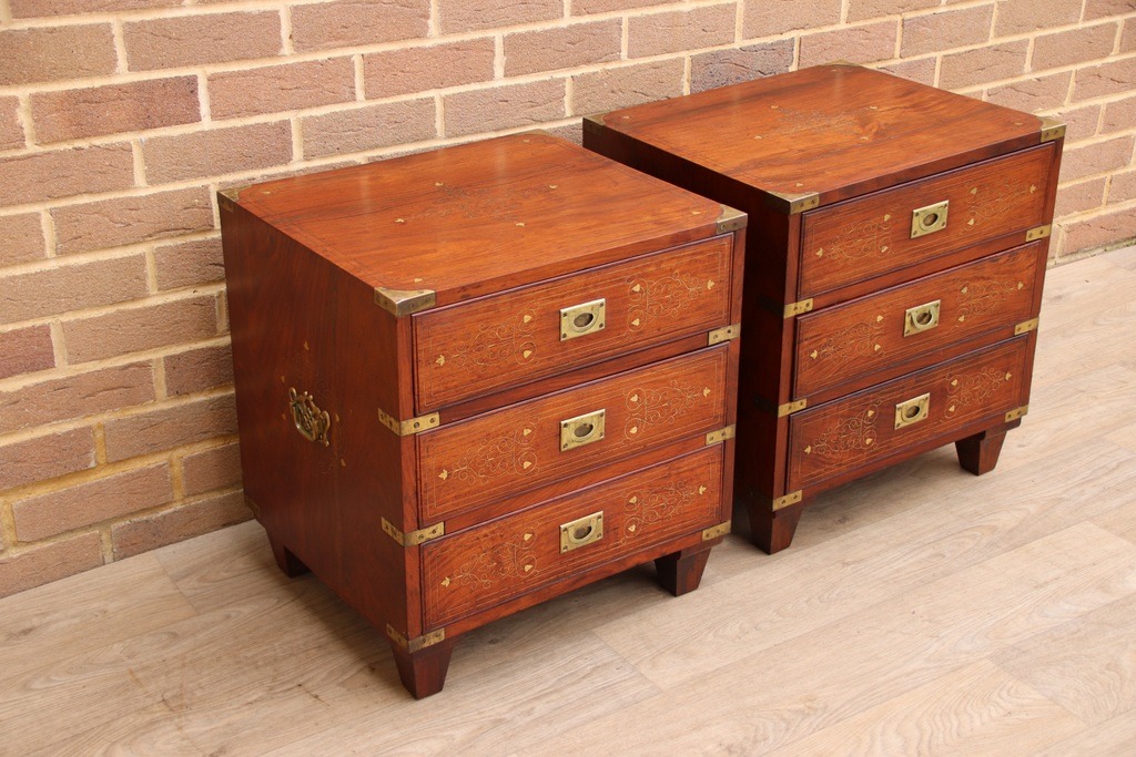 Campaign Bedside Chests - Image 3