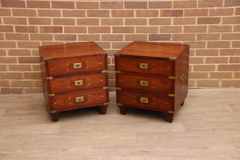 Campaign Bedside Chests - Image 4