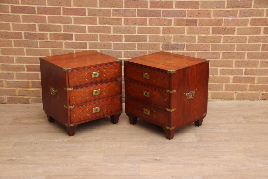 Campaign Bedside Chests - Image 5