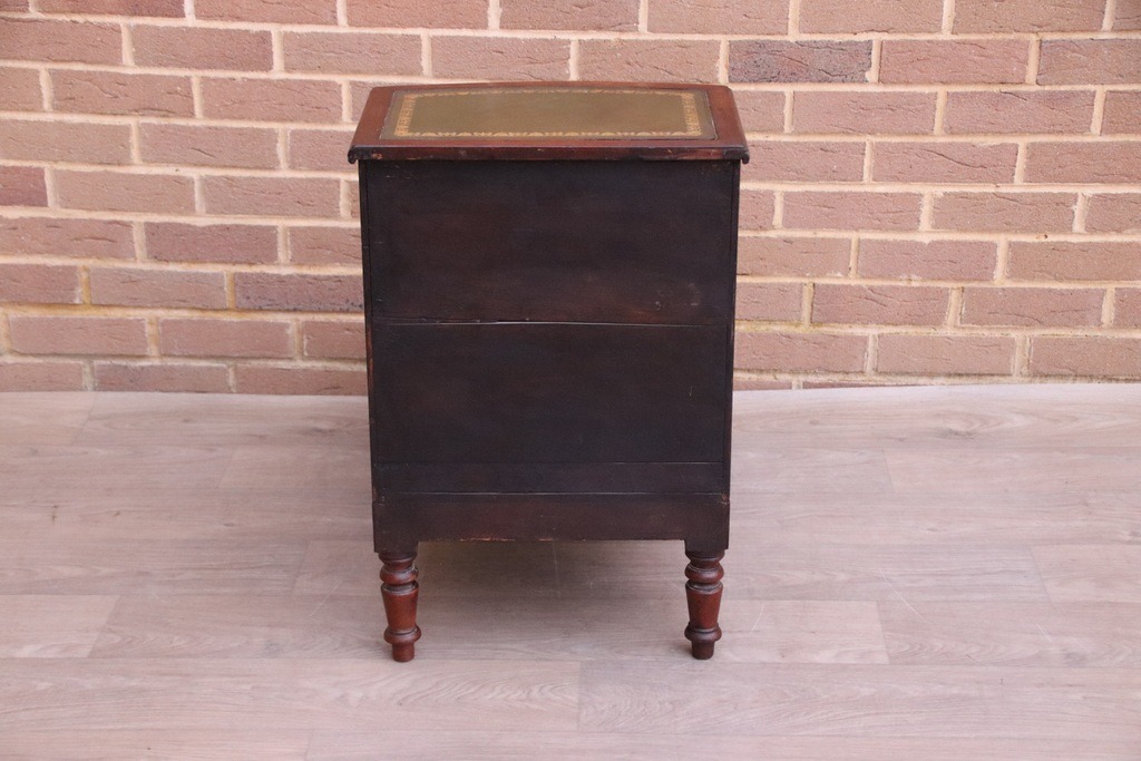 English Mahogany Library Antique Steps - Image 5