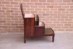 English Mahogany Library Antique Steps - Image 7