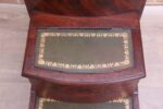 English Mahogany Library Antique Steps - Image 17