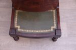 English Mahogany Library Antique Steps - Image 18