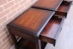 Military Campaign Bedside Tables - Image 8