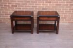Military Campaign Bedside Tables - Image 12