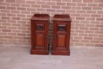 Pair of Antique Mahogany Pot Cupboards