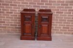 Pair of Antique Mahogany Pot Cupboards - Image 2