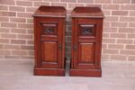Pair of Antique Mahogany Pot Cupboards - Image 3