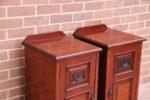 Pair of Antique Mahogany Pot Cupboards - Image 5