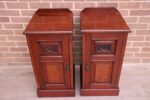 Pair of Antique Mahogany Pot Cupboards - Image 9