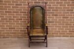 Campaign Antique Folding Deck Chair - Image 2