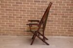 Campaign Antique Folding Deck Chair - Image 6