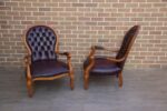 Chesterfield Parlour Armchairs - Image 4