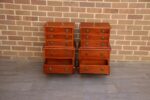 Yew Compact Bedside Chests - Image 3