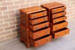 Yew Compact Bedside Chests - Image 7